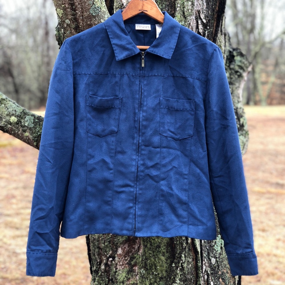 Vintage Villager Sport Like Suede Jacket